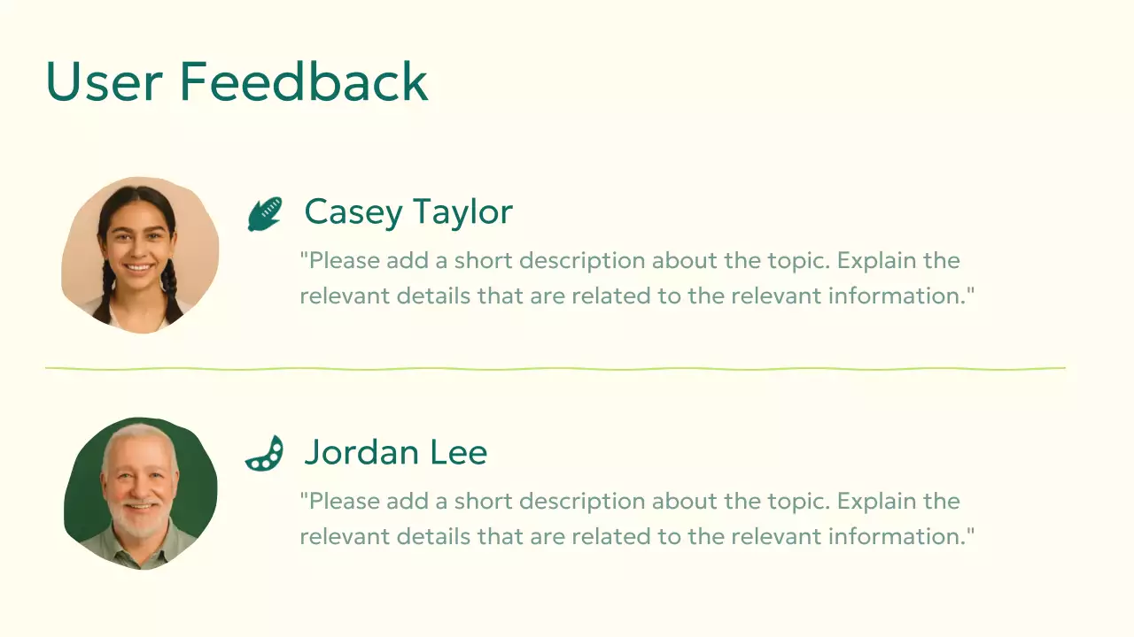 Green Modern Organic Proposal Presentation