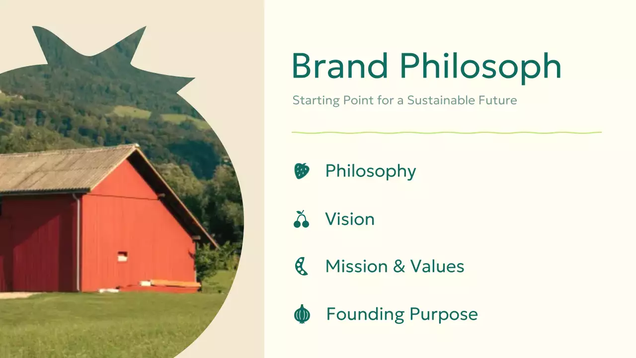 Green Modern Organic Proposal Presentation