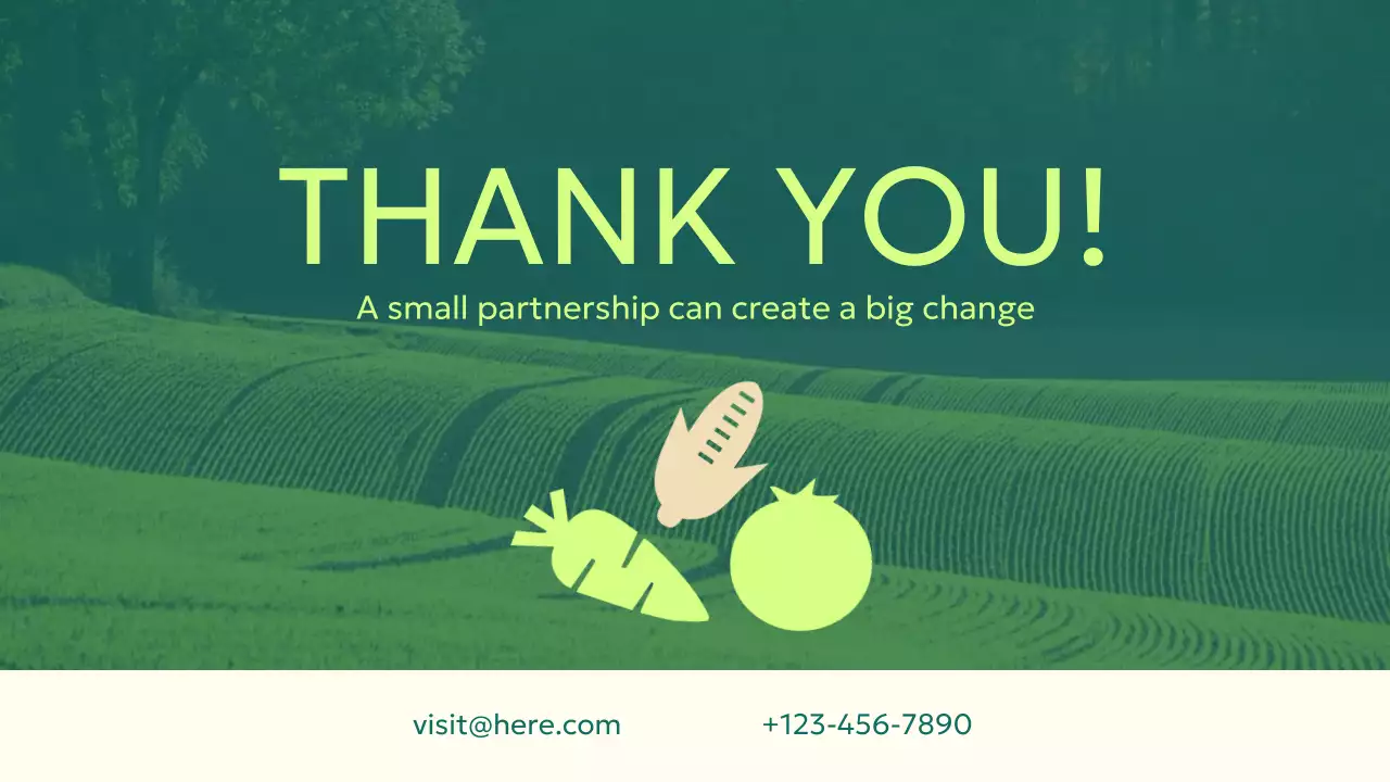 Green Modern Organic Proposal Presentation