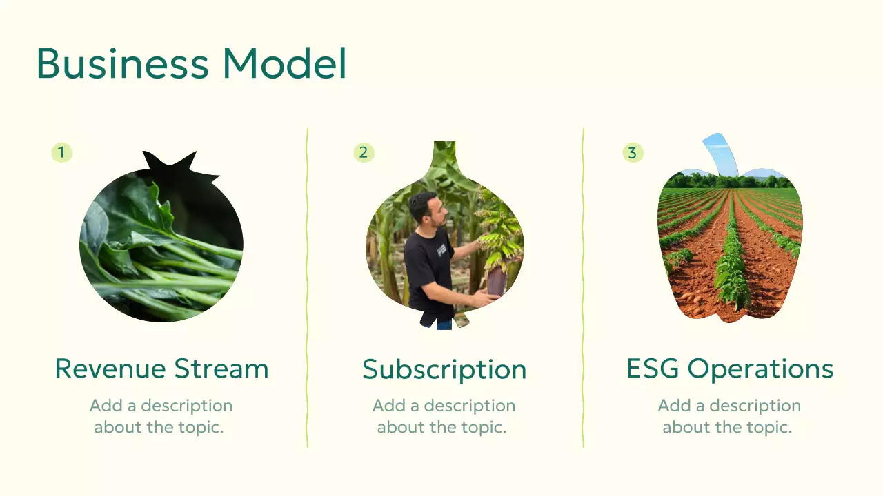 Green Modern Organic Proposal Presentation