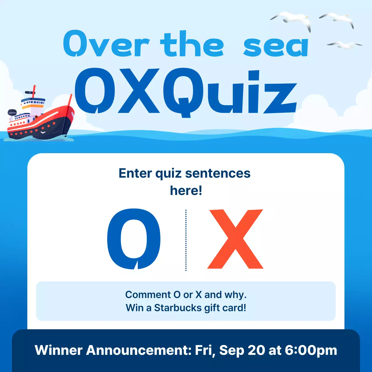 Hướng dẫn sự kiện hiện đại màu xanh