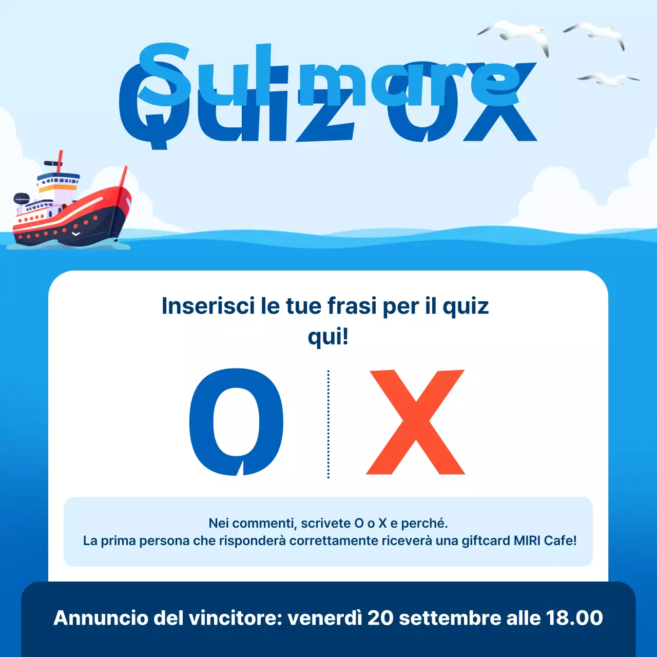 Guida agli eventi Blue Modern