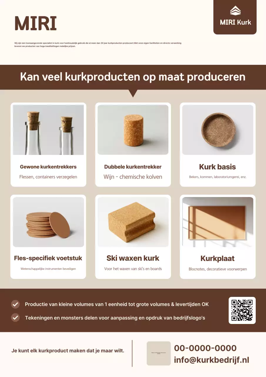 Brown Clean Product Promotie Advertentie