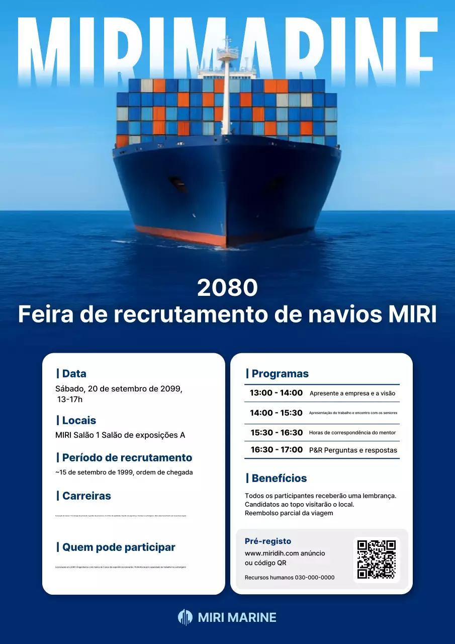 Sessão de briefing de recrutamento da Blue Modern Recruitment