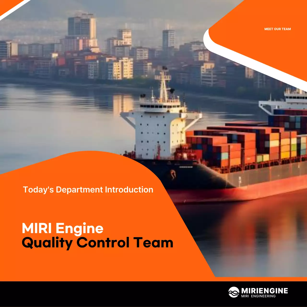 Khuyến mãi ngành vận tải biển hiện đại Orange