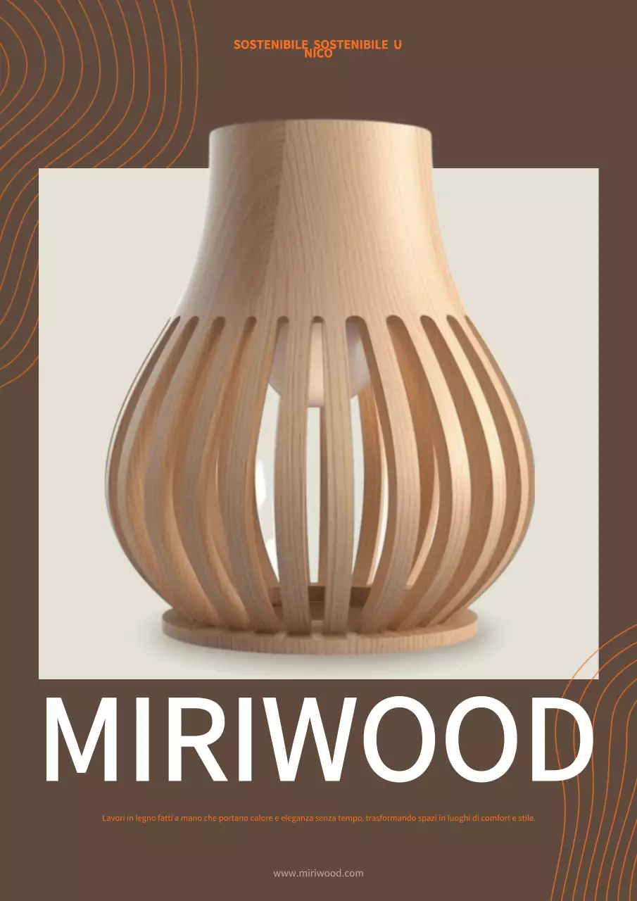 Pubblicità di interni minimalisti marroni