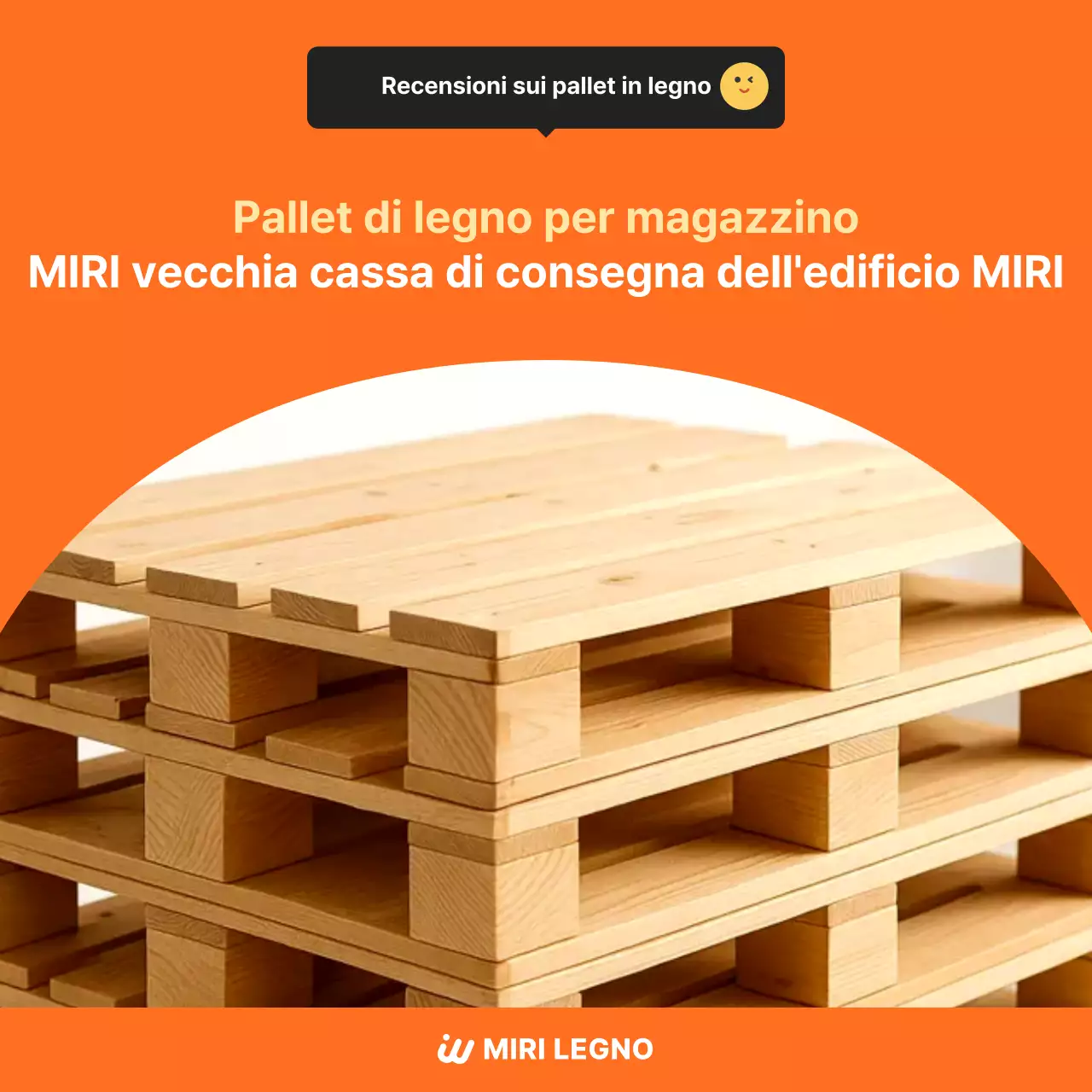 Informazioni sulla consegna della logistica semplice arancione