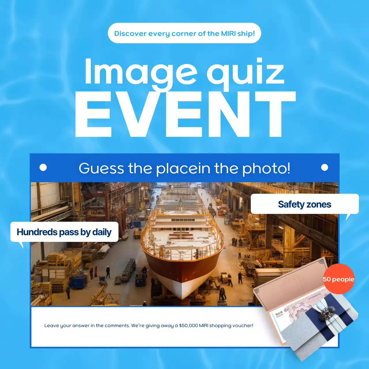 Blue Modern Event Guide