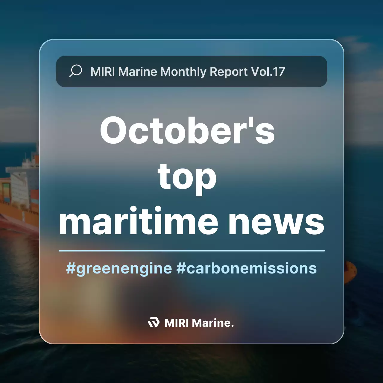 Relatório da Indústria Marinha Moderna Azul