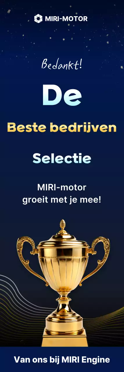 Blauwe Luxe Bedrijfspromotie