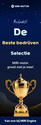 Blauwe Luxe Bedrijfspromotie