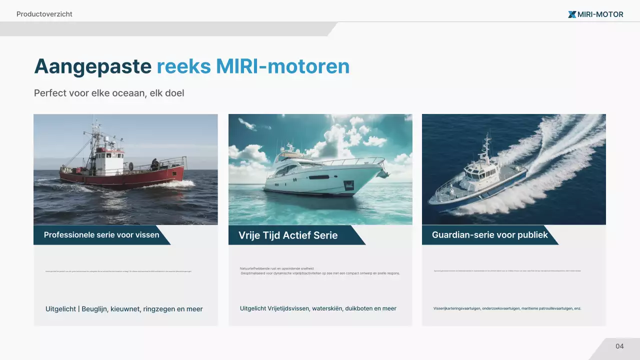 Marineblauwe moderne maritieme technologie advertentie