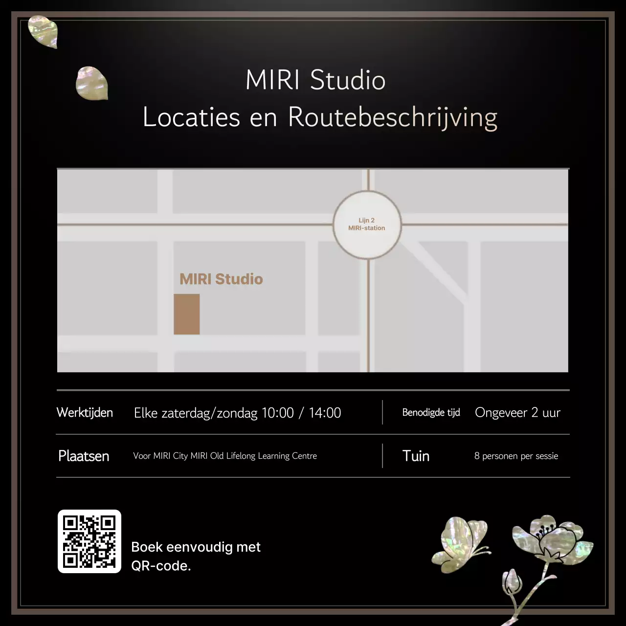 Promotie van traditioneel zwart handwerk