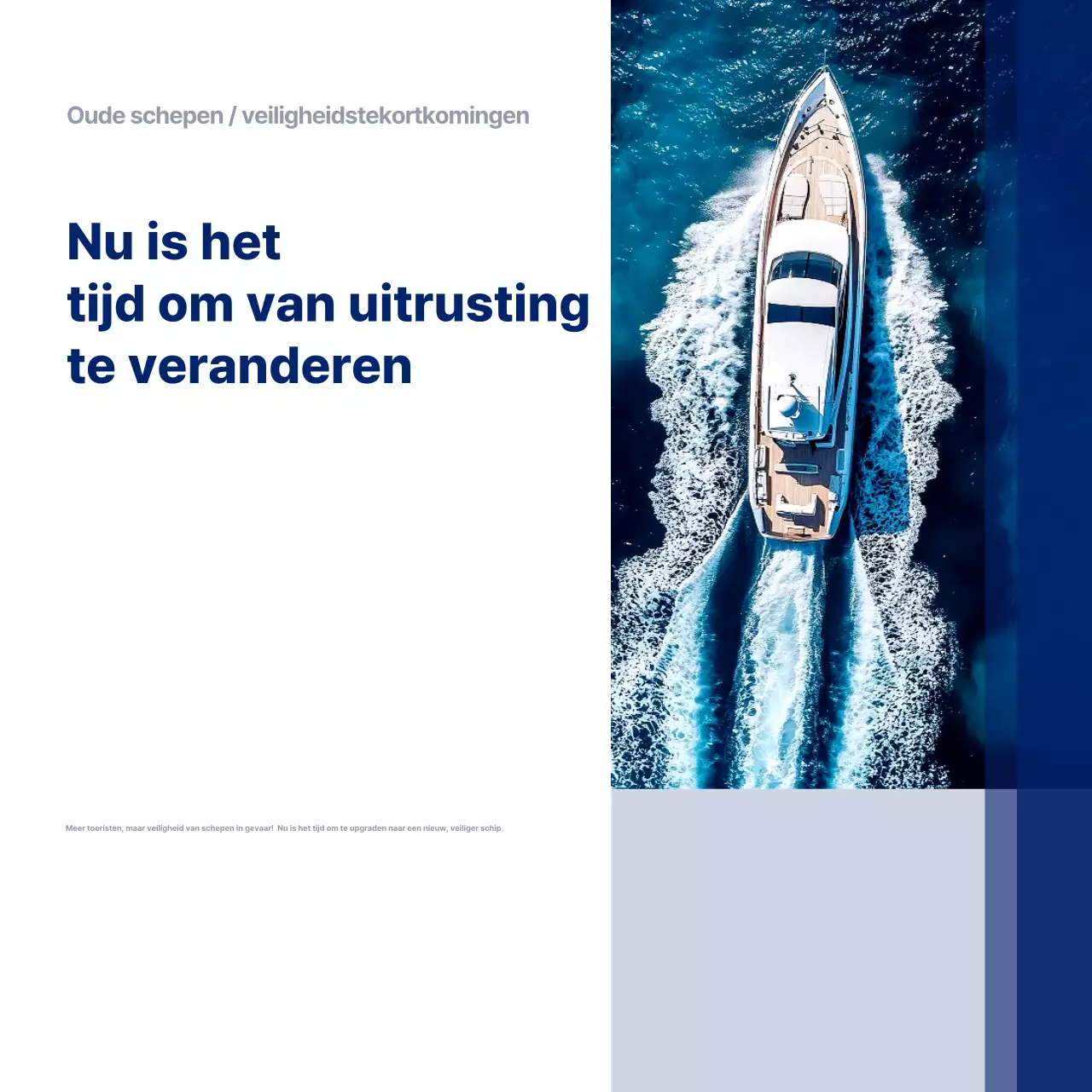 Advertentie voor Blue Modern Marine Tourism