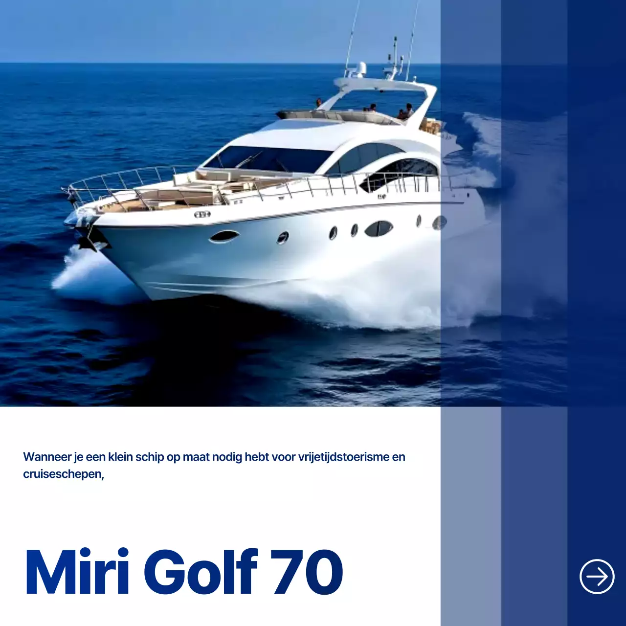 Advertentie voor Blue Modern Marine Tourism