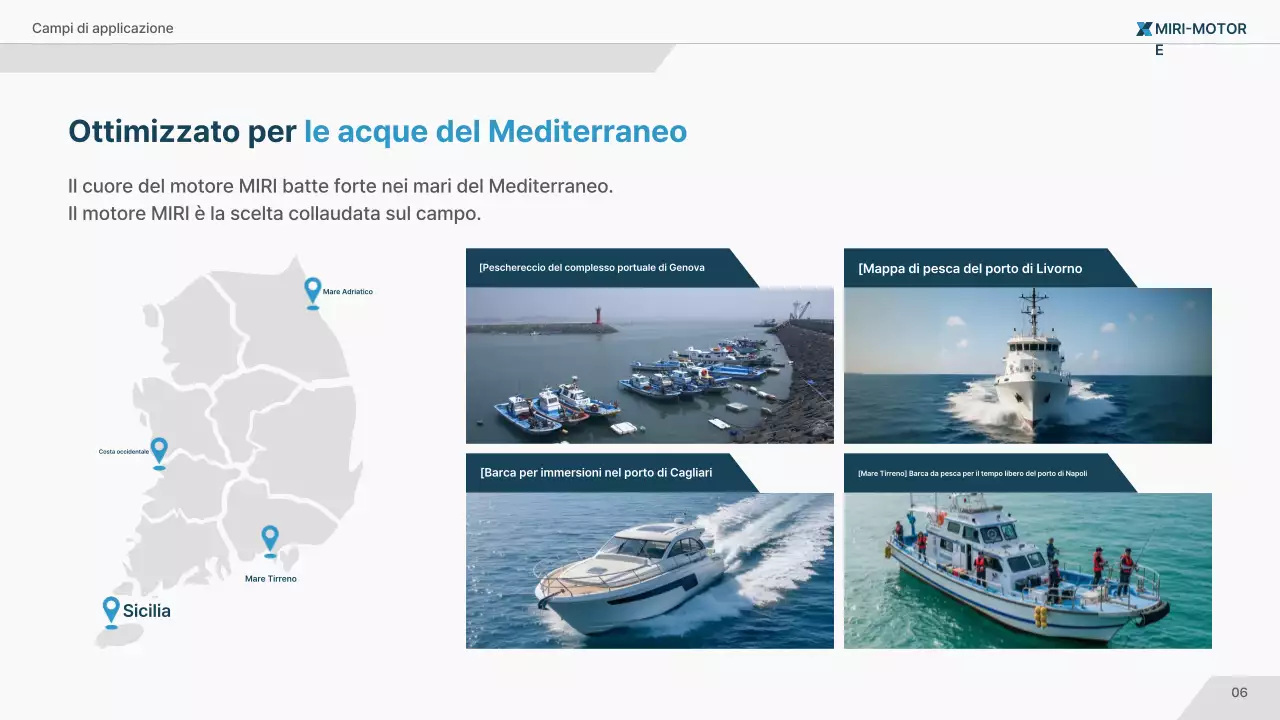 Pubblicità della tecnologia marina moderna blu navy