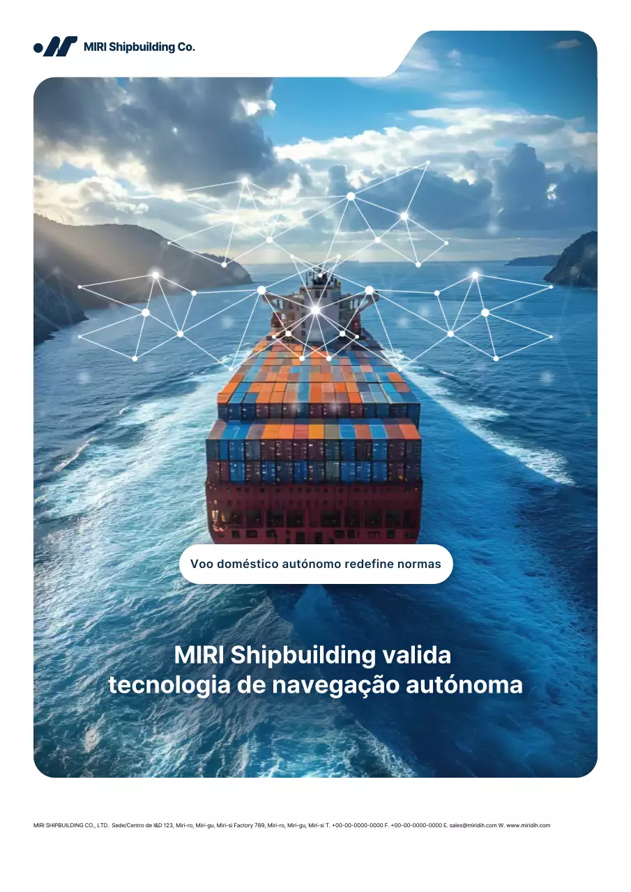 Promoção da Tecnologia de Direção Autônoma Moderna Azul