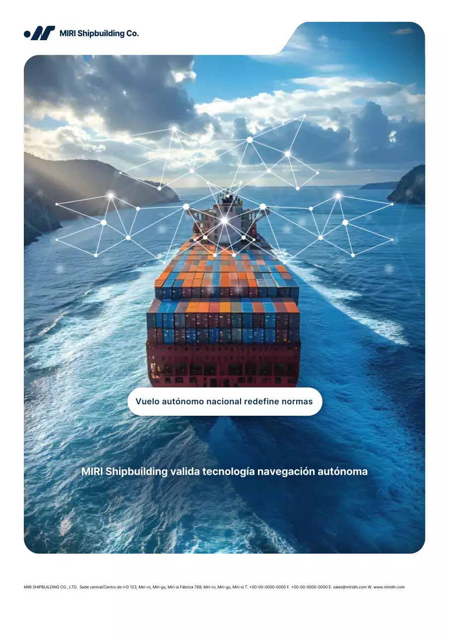 Promoción de la tecnología de conducción autónoma moderna azul