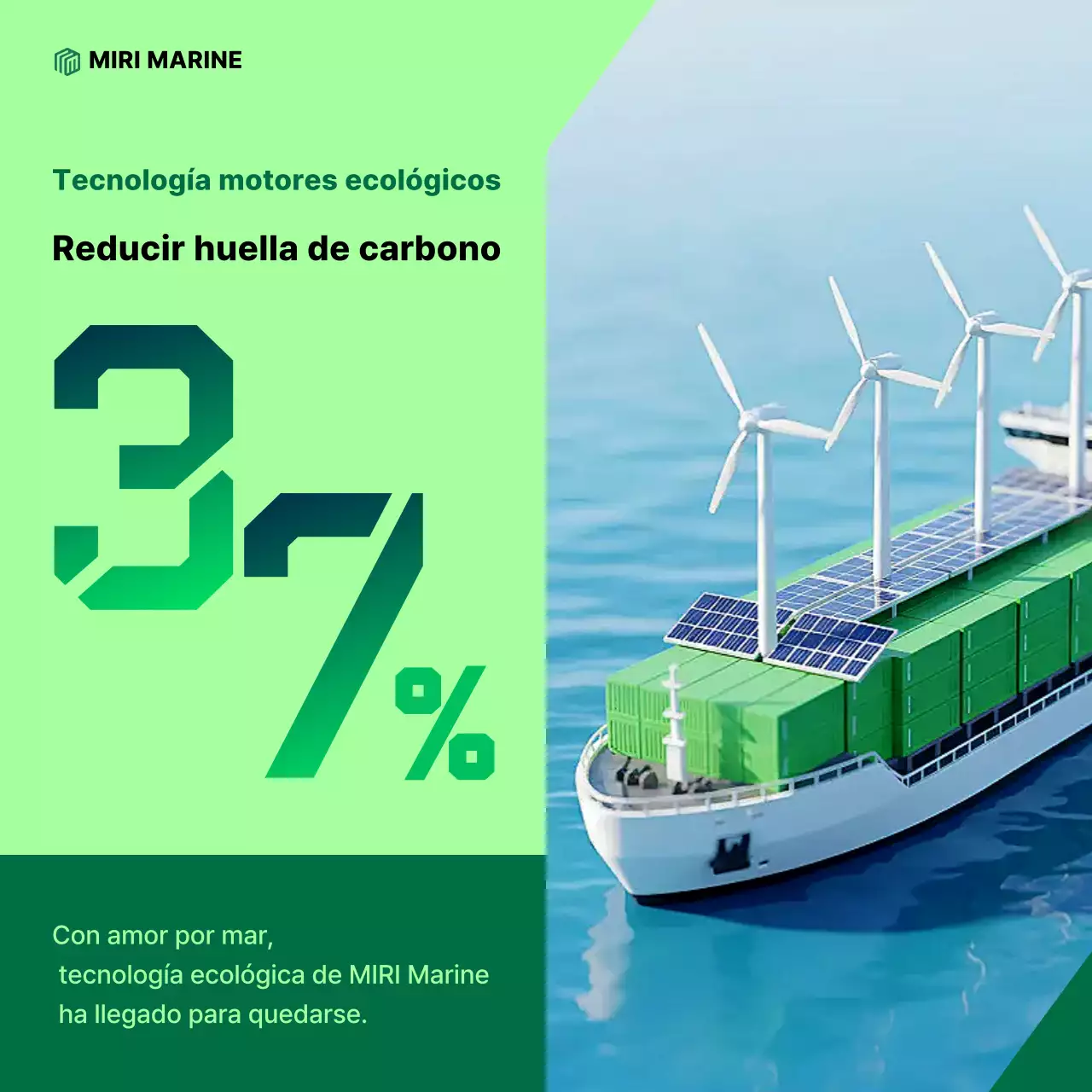 Publicidad ecológica moderna y verde