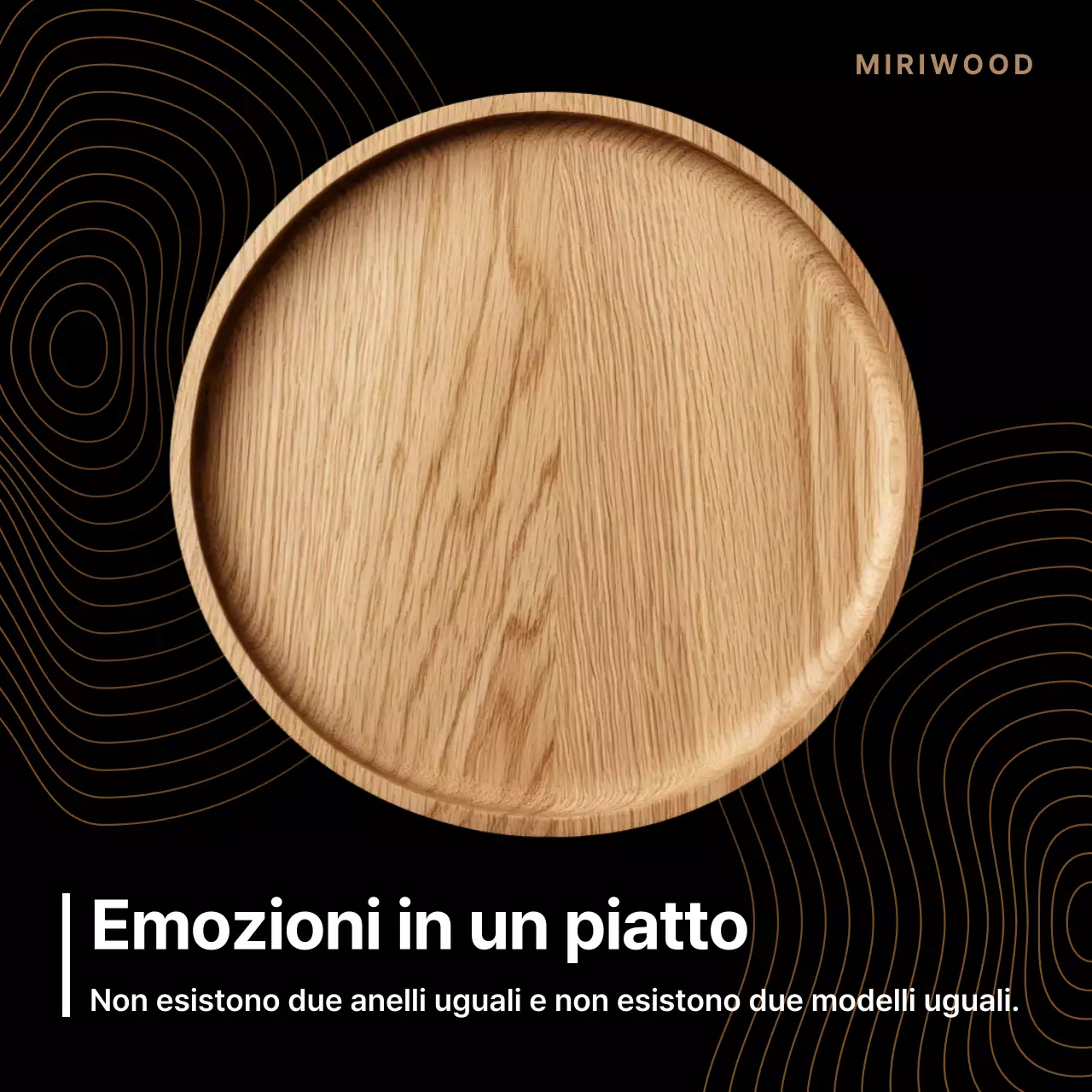 Pubblicità di design minimalista marrone