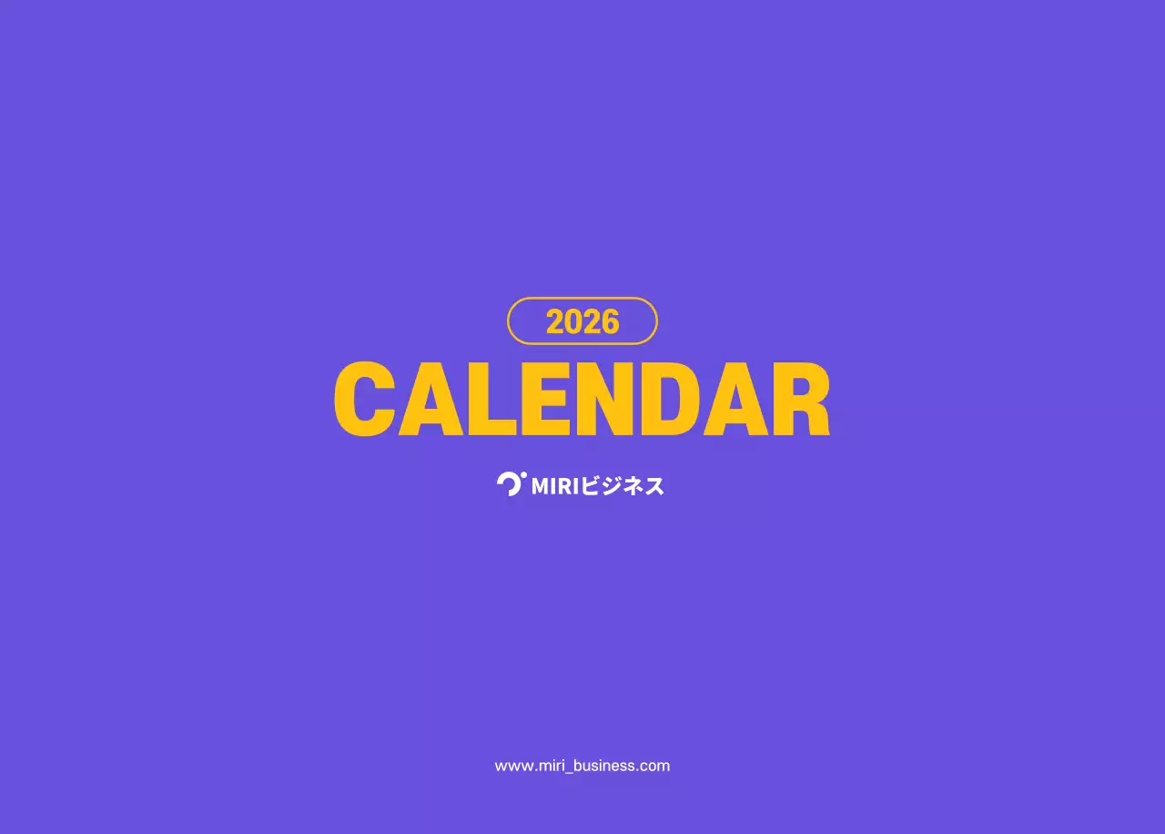 紫色の背景にすっきりとしたラインのイラスト