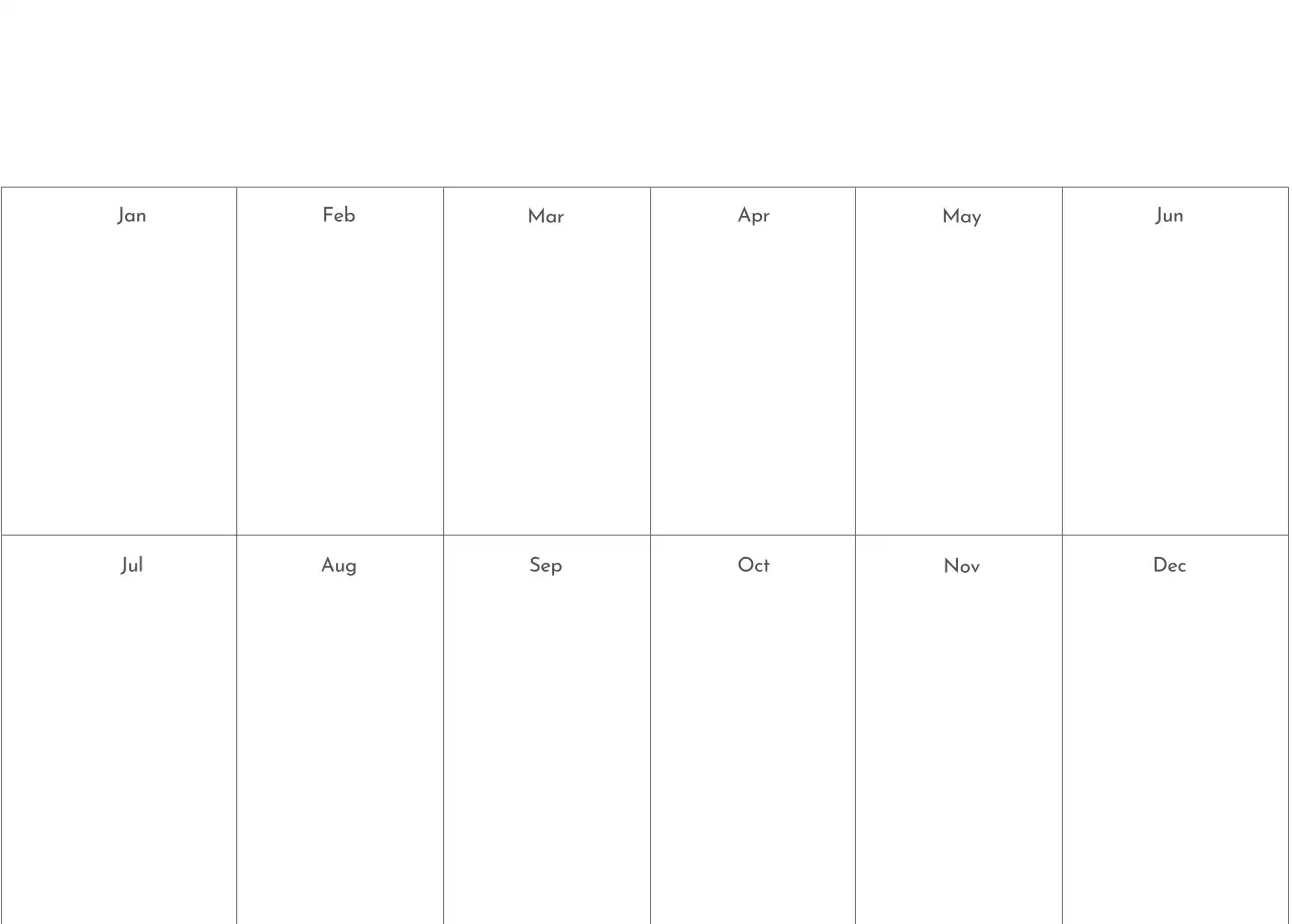 すっきりとした都会的な雰囲気のフォトカレンダー
