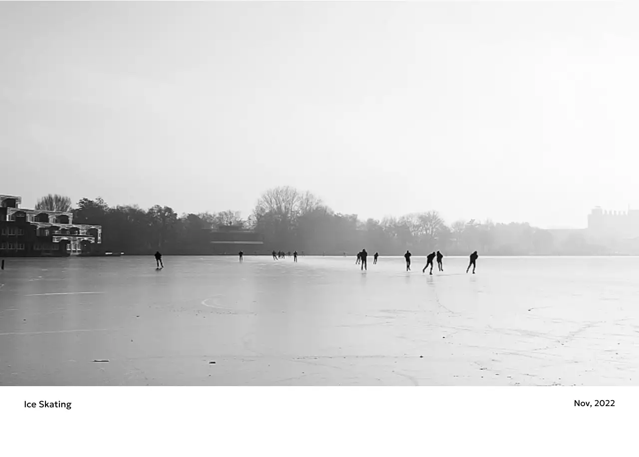 すっきりとした都会的な雰囲気のフォトカレンダー