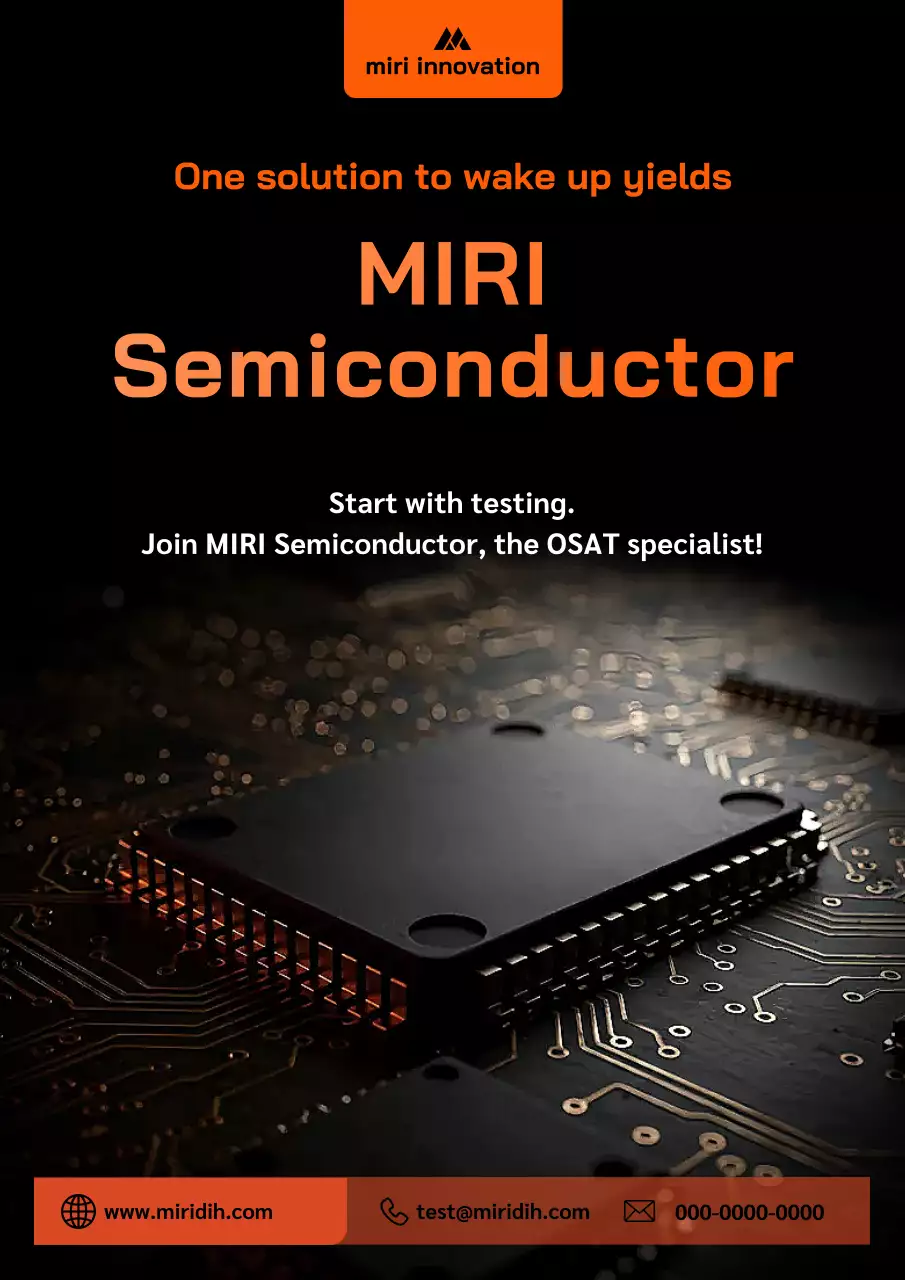 khuyến mãi bán dẫn hiện đại màu cam