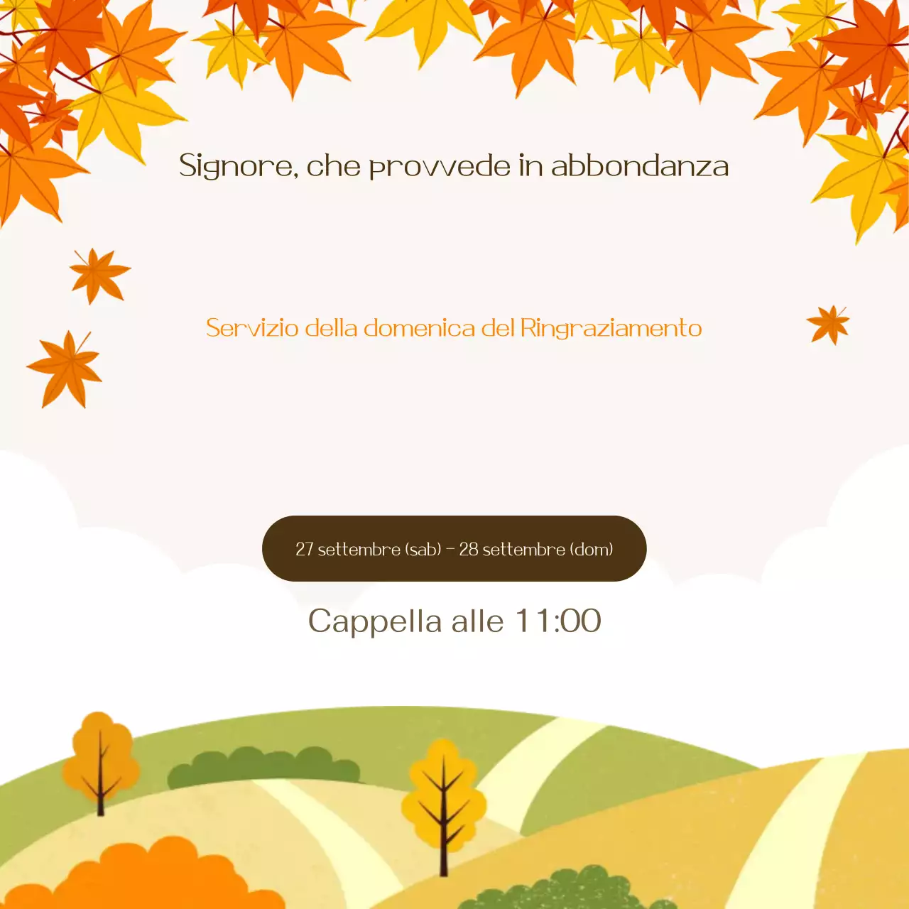 Guida semplice al culto arancione