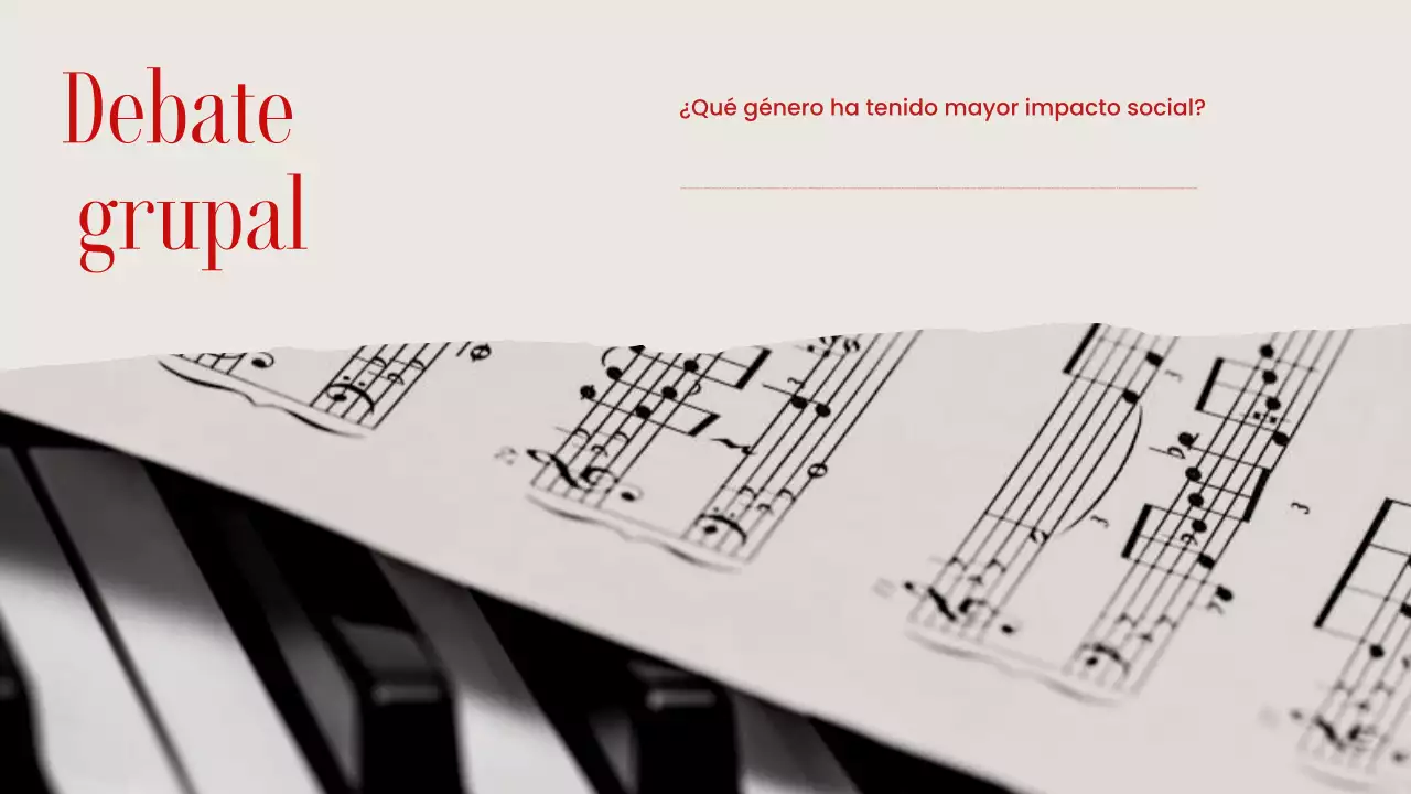 Guía de música clásica roja