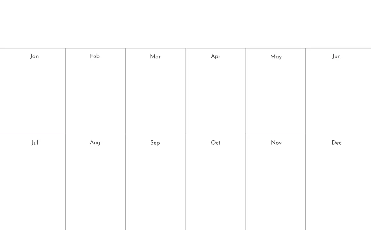 すっきりとした都会的な雰囲気のフォトカレンダー