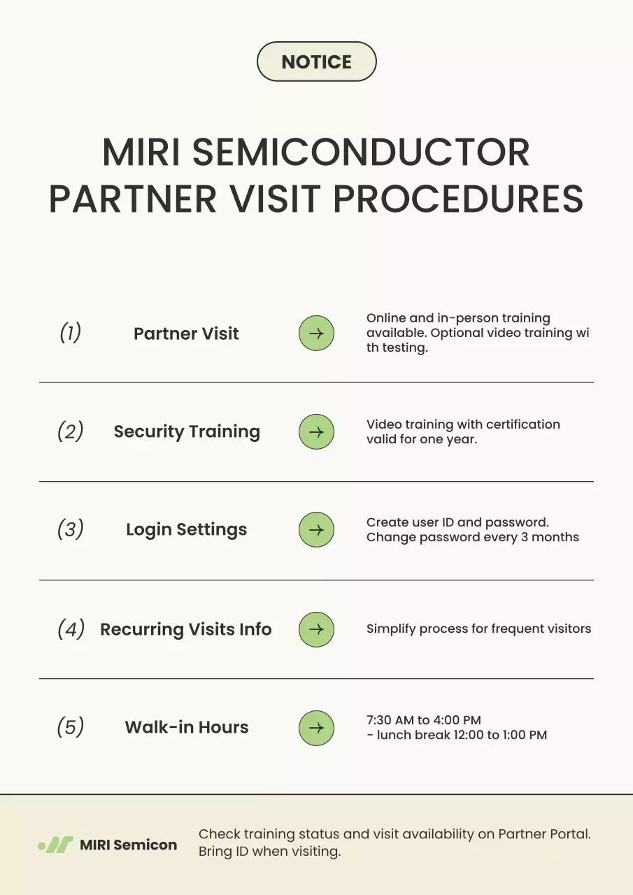 beige modern business notice