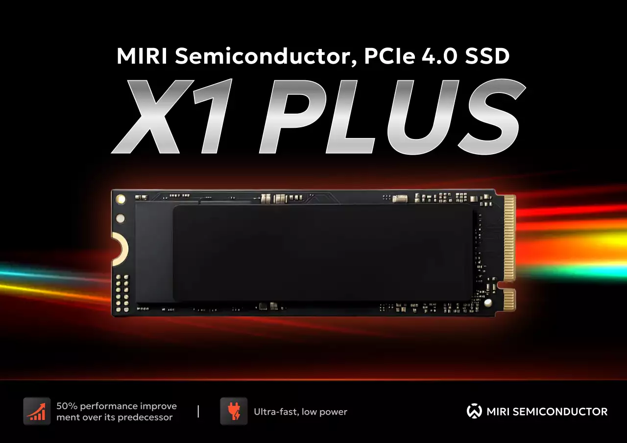 black modern SSD promotion