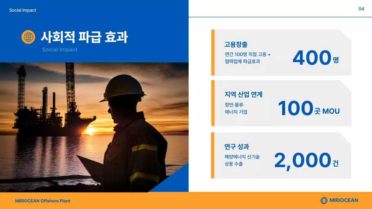 파랑 모던 해양플랜트 제품 소개