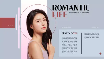 grey elegant beauty advertisement