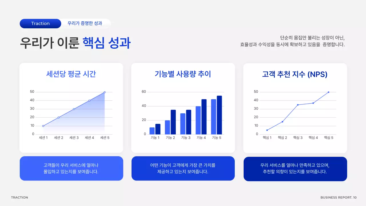 회색 모던 비즈니스 기획서