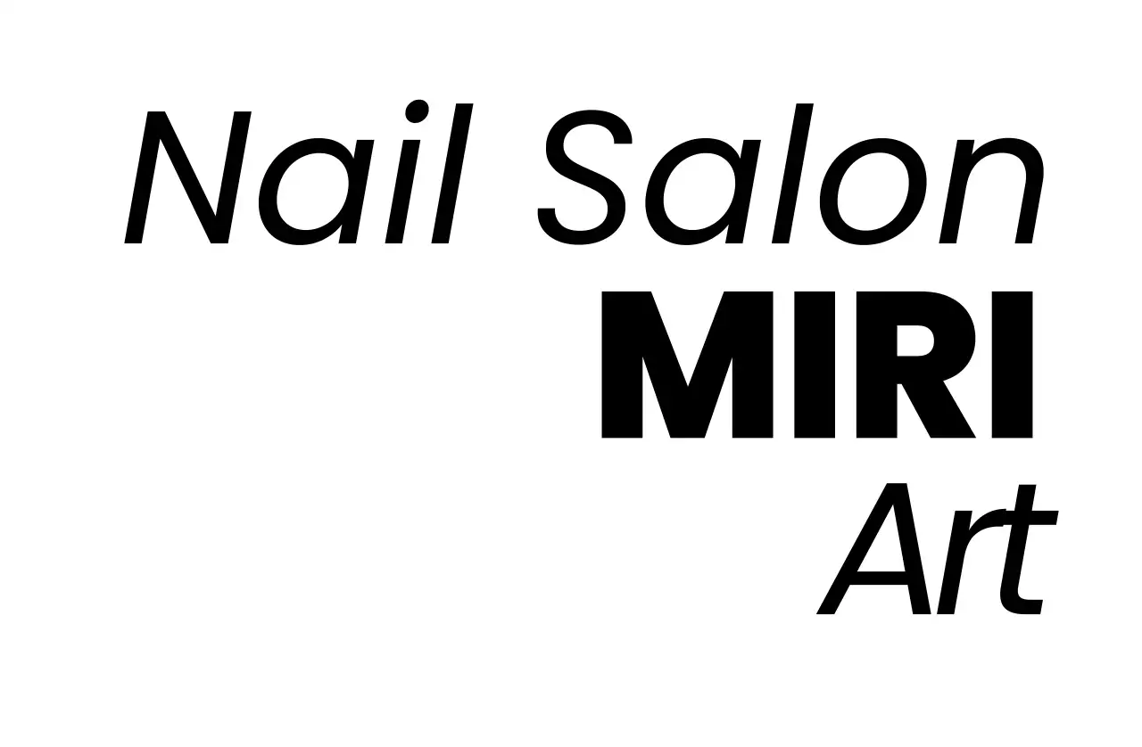 黒 モダン サロン ロゴ おしゃれ