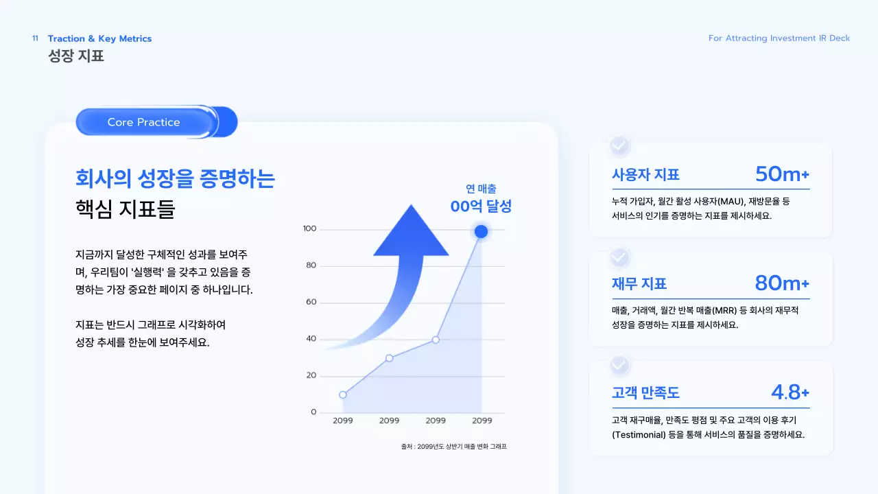 투명 비즈니스 기획서 IR