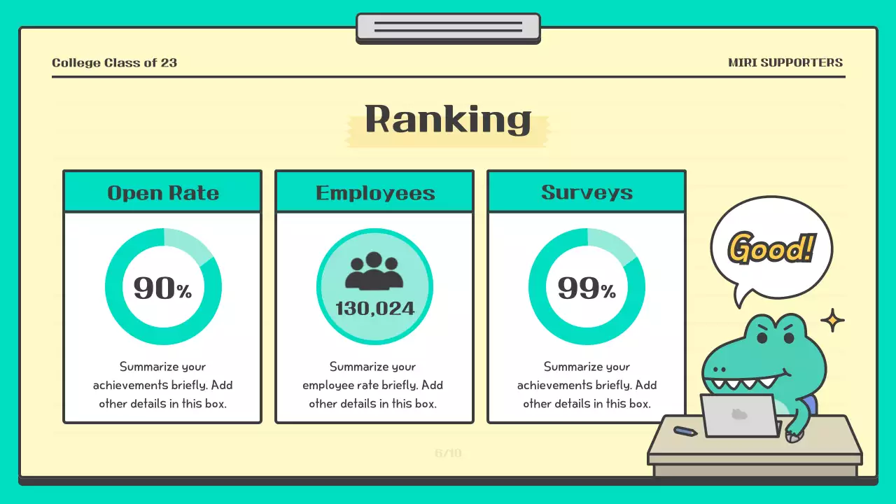 민트 플레이풀 마케팅 가이드 프레젠테이션