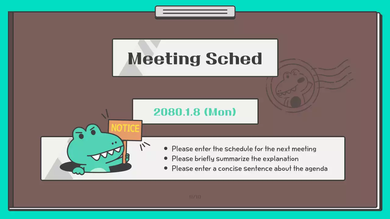 민트 플레이풀 마케팅 가이드 프레젠테이션