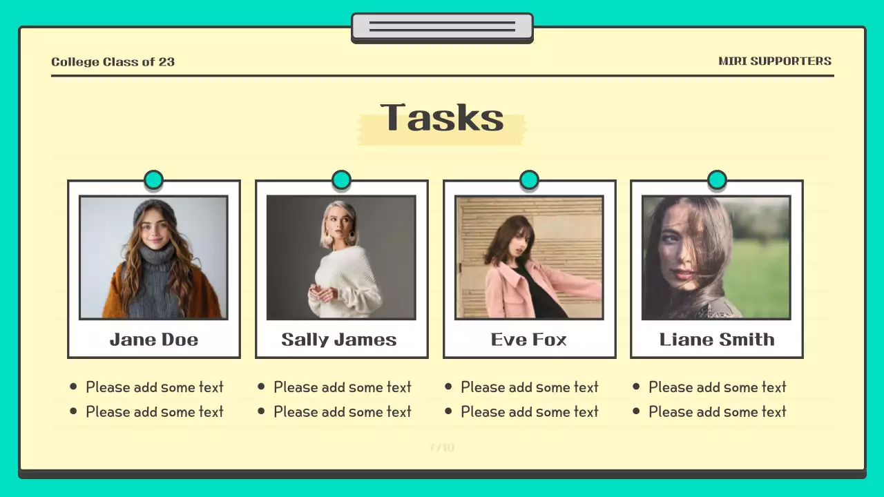 민트 플레이풀 마케팅 가이드 프레젠테이션