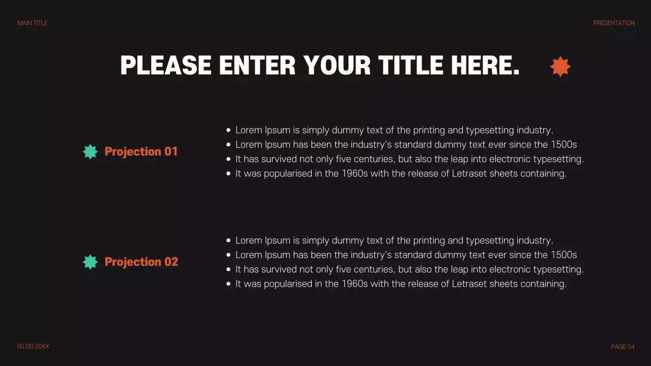 Black Modern Sales Pitch Presentation