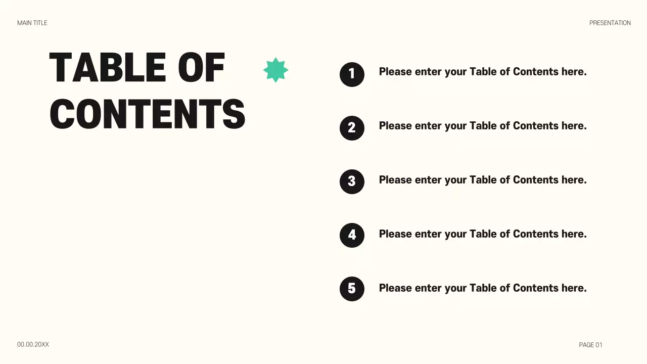 Black Modern Sales Pitch Presentation