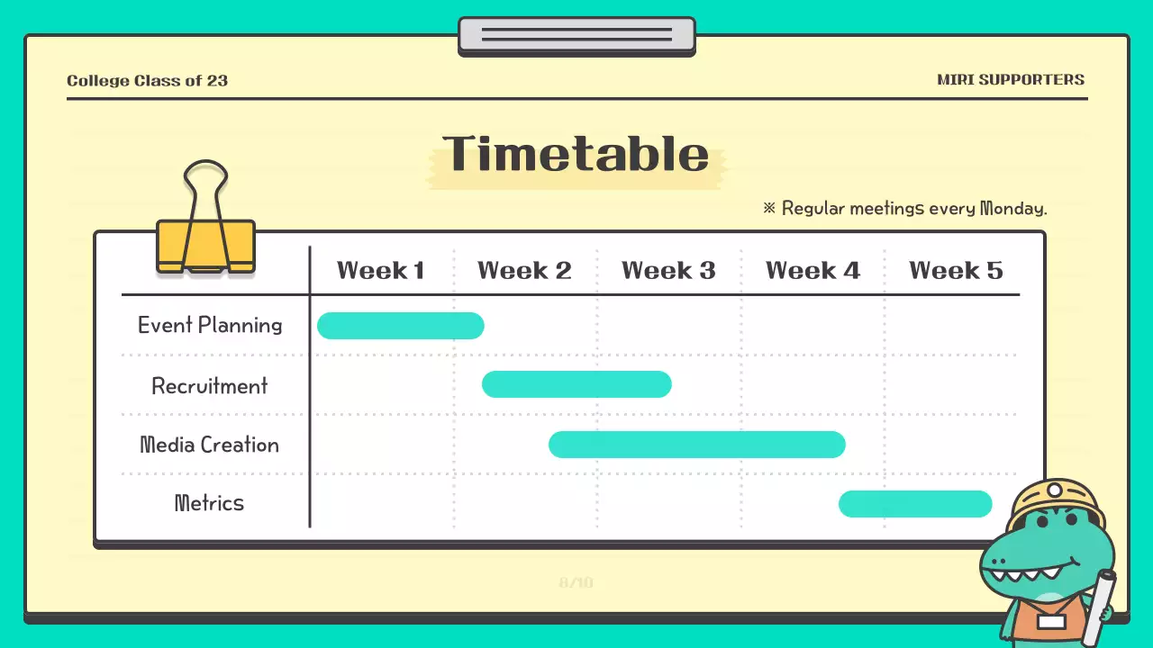민트 플레이풀 마케팅 가이드 프레젠테이션