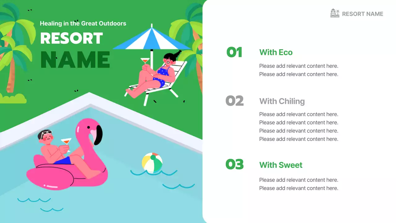 블루 레트로 파트너십 제안 프레젠테이션