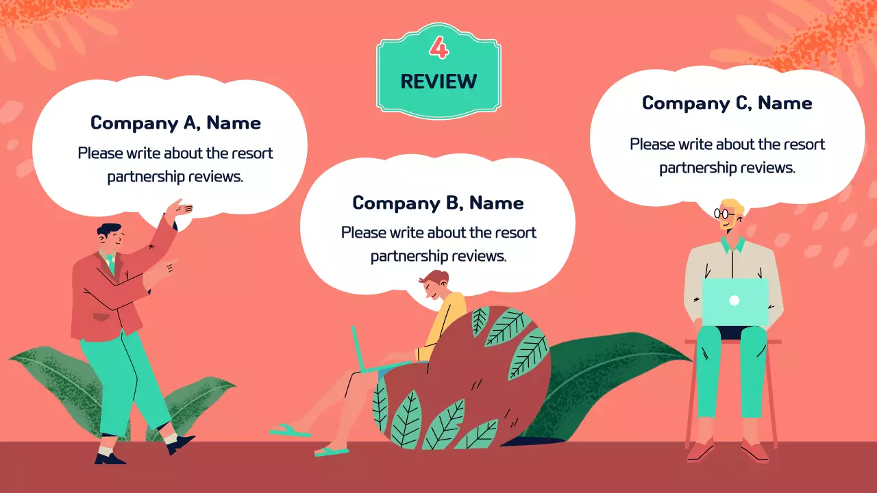 코럴 트로피컬 워터파크 제안 프레젠테이션