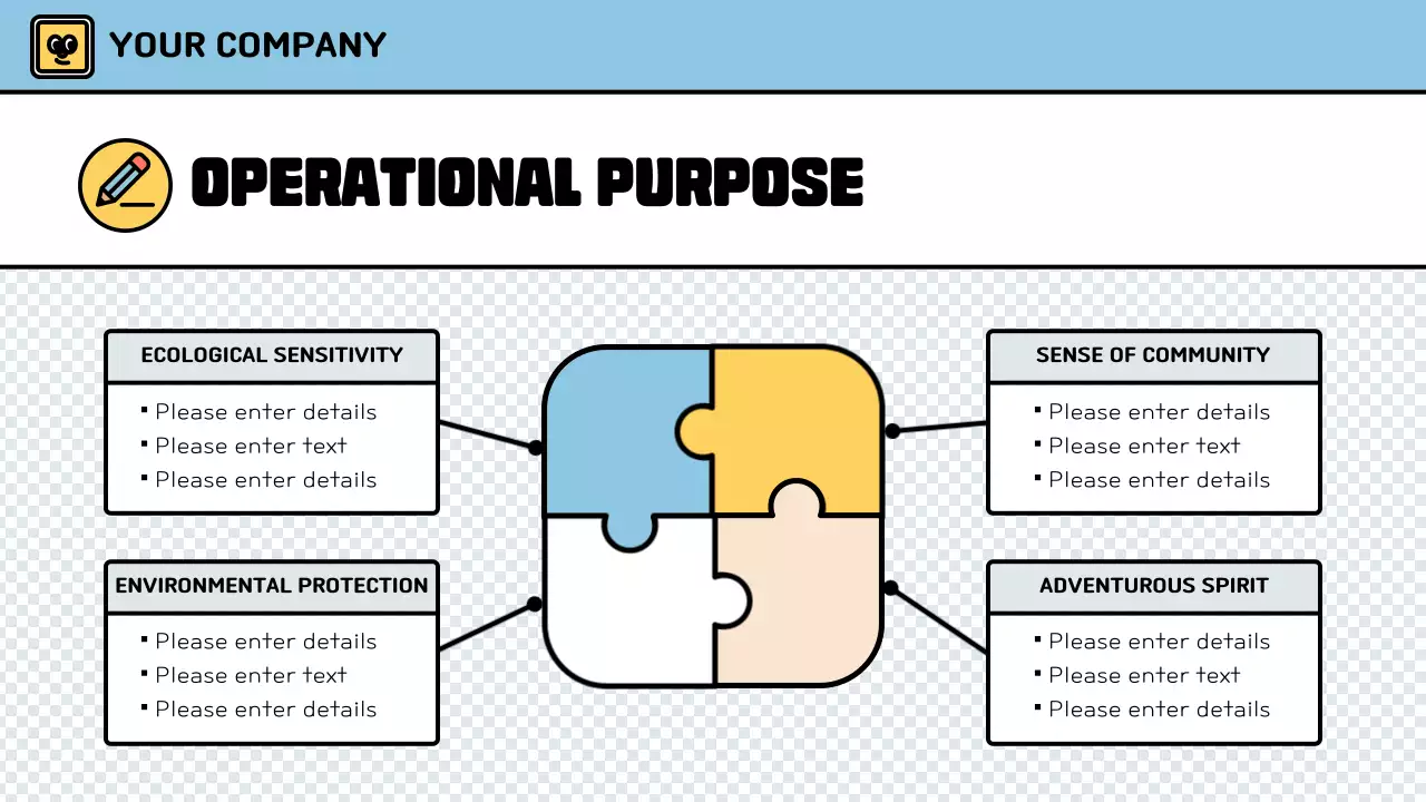 Colorful Retro Eco Camp Plans Presentation