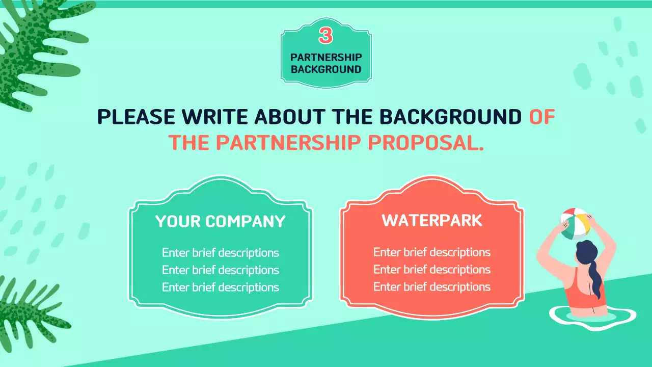 코럴 트로피컬 워터파크 제안 프레젠테이션