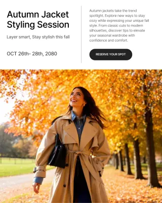 Beige Modern Fashion Promotion Instagram Post