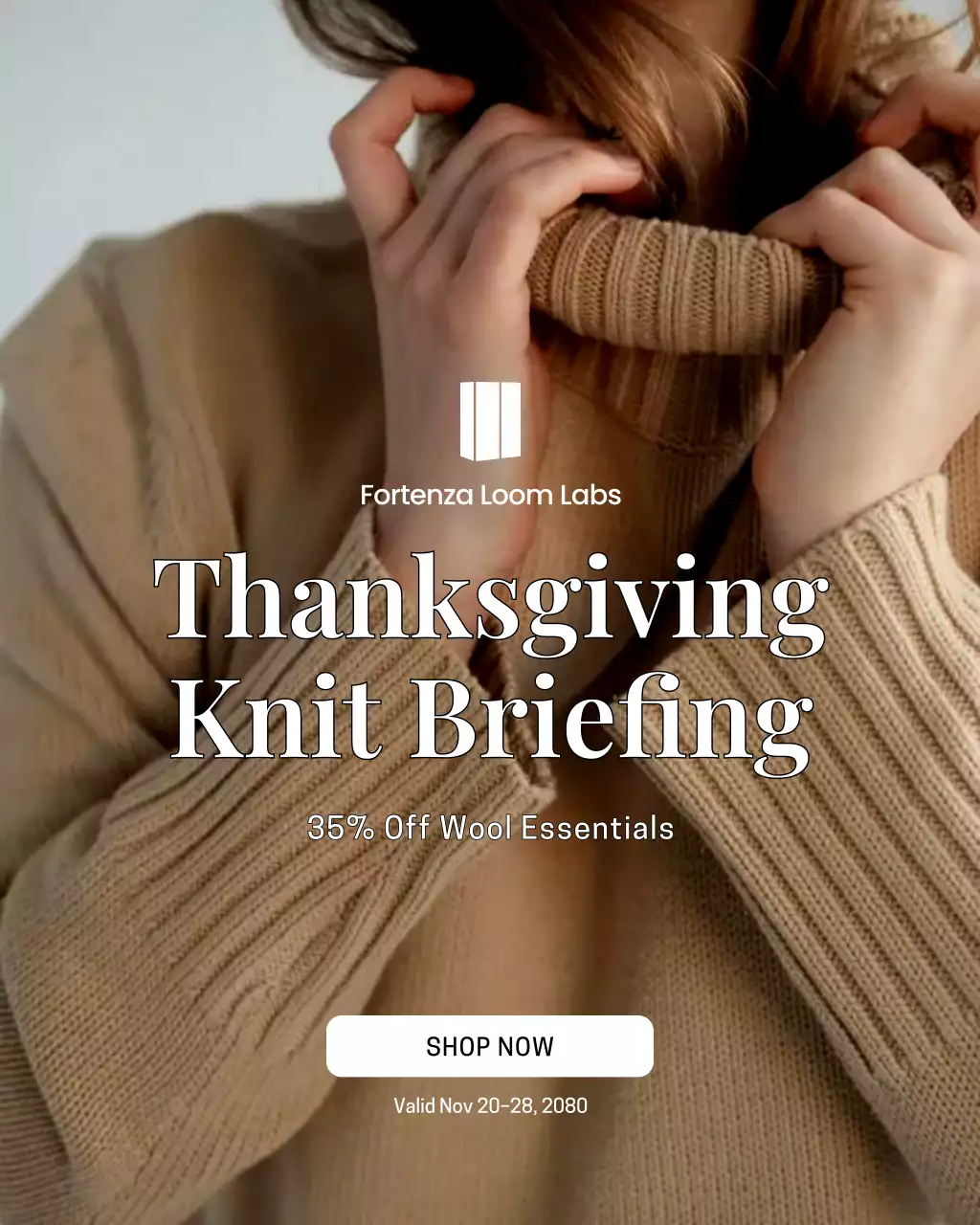 Minimalist Fashion Promotion Instagram Poster